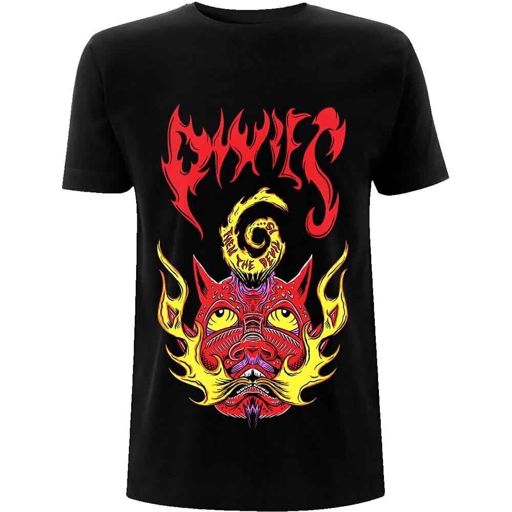 T-Shirt Pixies Devil Is Black S T-Shirt