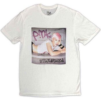 Camiseta de manga corta Pink Missundaztood White 2XL Camiseta de manga corta - 1