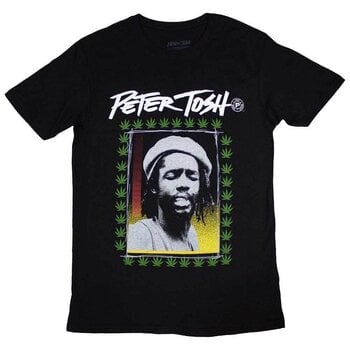Skjorte Peter Tosh Leaf Frame Black 2XL Skjorte - 1