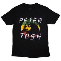 T-Shirt Peter Tosh Lightning Logo Black L T-Shirt