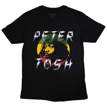T-särk Peter Tosh Lightning Logo Black XL T-särk - 1