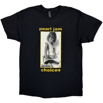 T-Shirt Pearl Jam Choices (Back Print) Black L T-Shirt - 1
