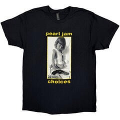 T-shirt Pearl Jam Choices (Back Print) Black XL T-shirt
