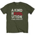 Paul Weller A Kind Revolution Military Green L T-Shirt