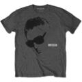 Paul Weller Glasses Picture Charcoal Grey XL T-särk