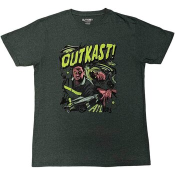 Camiseta de manga corta Outkast ATLiens Verde M Camiseta de manga corta - 1