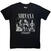 T-Shirt Nirvana Nevermind Tracklist (Back Print) Carbon Black L T-Shirt