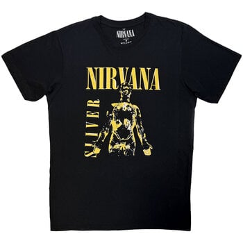 T-Shirt Nirvana Sliver Carbon Black L T-Shirt - 1
