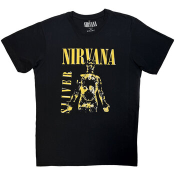T-shirt Nirvana Sliver Carbon Black XL T-shirt - 1
