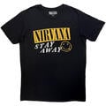 Nirvana Stay Away (Back Print) Carbon Black XL T-Shirt
