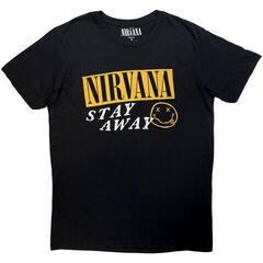 T-Shirt Nirvana Stay Away (Back Print) Carbon Black 2XL T-Shirt
