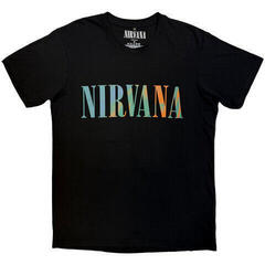 T-shirt Nirvana In Utero Angel Swirl (Back Print) Carbon Black XL T-shirt