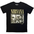 Nirvana Nevermind '91 Hotel Photo (Back Print) Carbon Black M T-Shirt