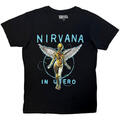 Nirvana In Utero Neon Blue Carbon Black M Shirt
