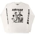 Nirvana Incesticide (Back & Sleeve Print) White L T-Shirt