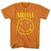Shirt Nirvana Yellow Happy Face Orange XL Shirt