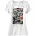 Camiseta de manga corta Nirvana Cassettes White S De mujer Camiseta de manga corta