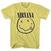 T-Shirt Nirvana Inverse Happy Face Yellow 3XL T-Shirt