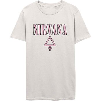 T-Shirt Nirvana Femme Sand XL Damen T-Shirt - 1