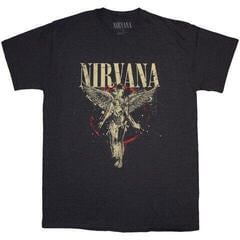 Marškinėliai Nirvana In Utero Grey 2XL Marškinėliai