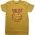 T-Shirt Nirvana Pink Happy Face Yellow 2XL T-Shirt