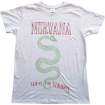 Shirt Nirvana Serve The Servants White M Shirt - 1