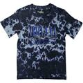 Nirvana Nevermind Wavy Logo (Wash Collection) Purple M T-shirt