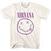 T-Shirt Nirvana Purple Happy Face Natural S T-Shirt