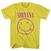 T-Shirt Nirvana Purple Happy Face Yellow XL T-Shirt