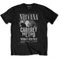 Nirvana Cabaret Metro Black L Tricou