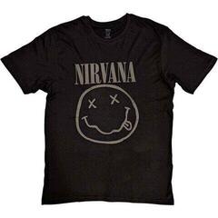 Πουκάμισο Nirvana Black Happy Face (Hi-Build) Black XL Πουκάμισο