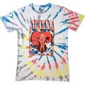 Nirvana Heart (Wash Collection) White L Skjorte