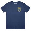 Nirvana Mini Happy Face Denim Blue L Camiseta de manga corta