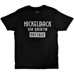 T-shirt Nickelback San Quentin Black L T-shirt