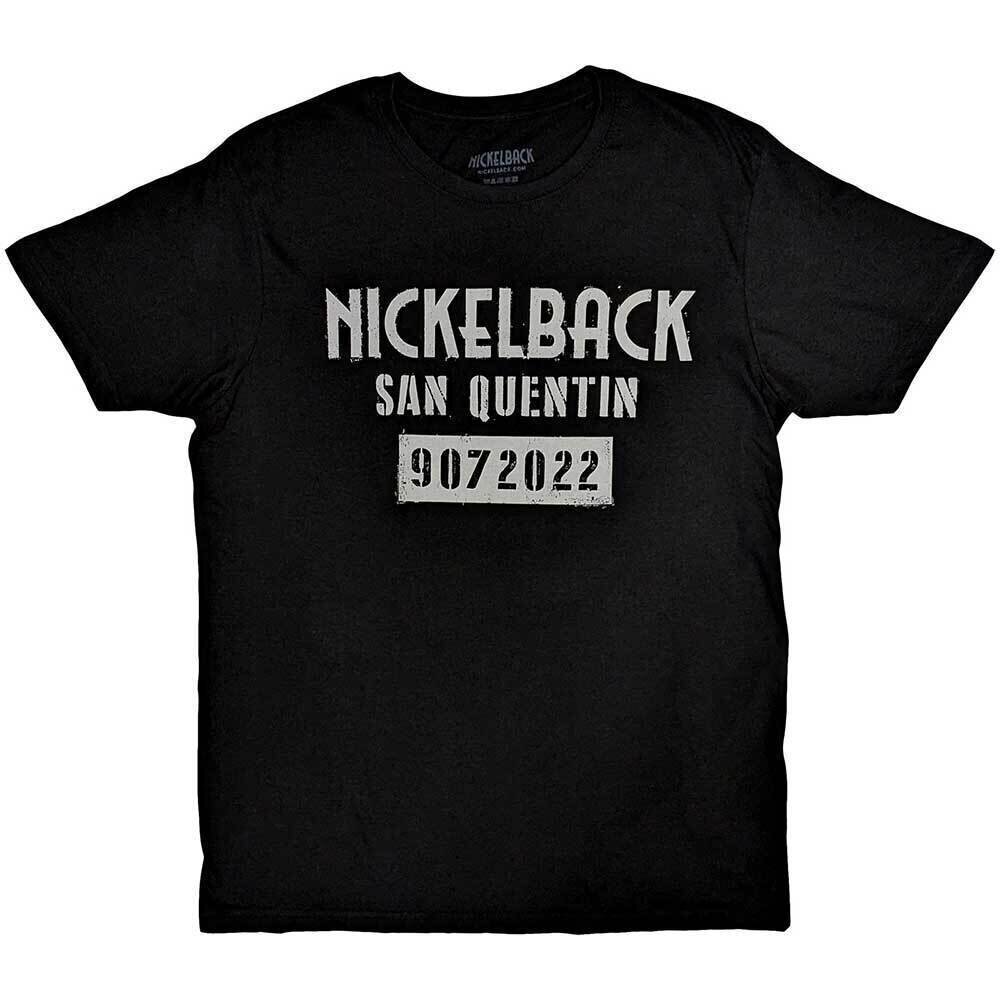 T-shirt Nickelback San Quentin Black XL T-shirt