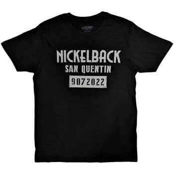 T-shirt Nickelback San Quentin Black XL T-shirt - 1