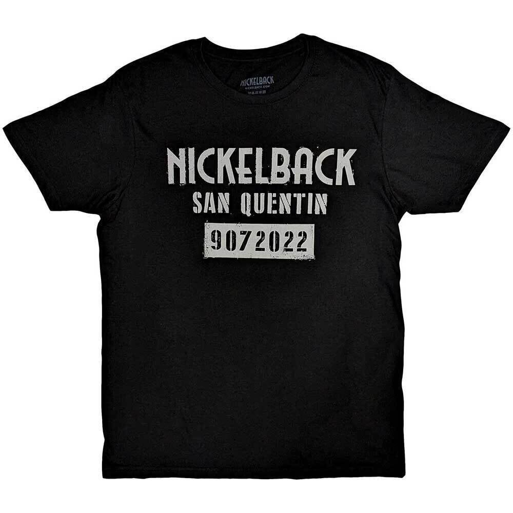 Skjorte Nickelback San Quentin Black 2XL Skjorte