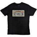 Nickelback License Plate Black XL T-Shirt