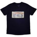 Nickelback License Plate Navy Blue XL T-Shirt