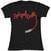 Tričko New York Dolls Lipstick Logo Black L Dámské Tričko
