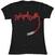 Риза New York Dolls Lipstick Logo Black 2XL Дамски Риза