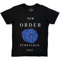 New Order Substance 1987 Carbon Black XL Shirt