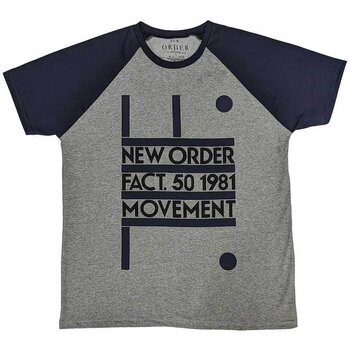 Πουκάμισο New Order Movement Raglan Grey & Navy Blue M Πουκάμισο - 1