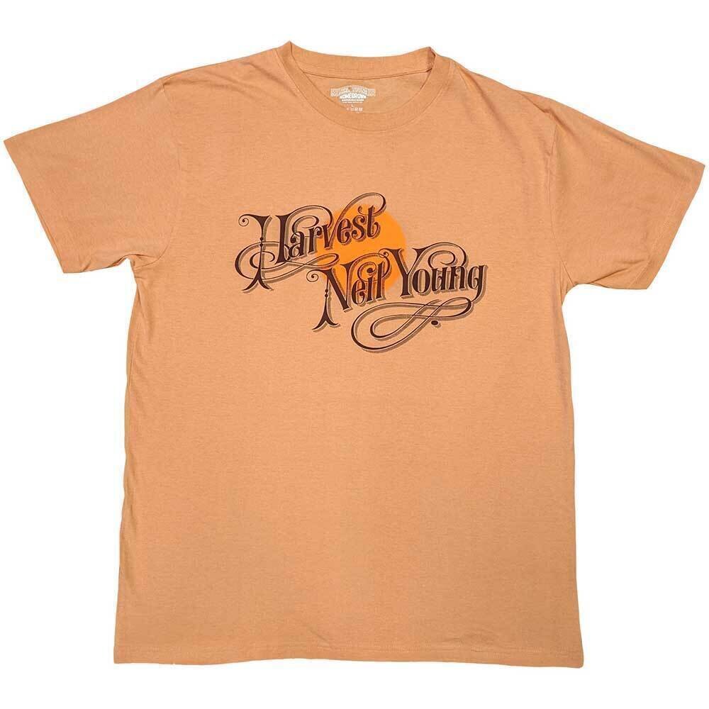 T-Shirt Neil Young Harvest Old Gold 2XL T-Shirt
