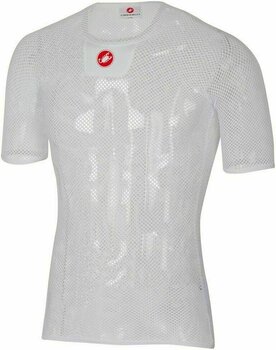 Cycling jersey Castelli Core Mesh 3 SS Baselayer Functional Underwear White S/M - 1
