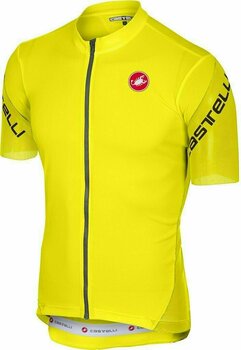 Odzież kolarska / koszulka Castelli Entrata 3 męska koszulka rowerowa Yellow Fluo 2XL - 1