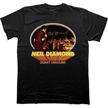 Skjorte Neil Diamond Sweet Caroline Oval Black 2XL Skjorte - 1