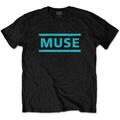Muse Light Blue Logo Black L Košulja