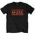 T-Shirt Muse Orange Logo Black M T-Shirt