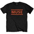 Muse Orange Logo Black XL Tričko